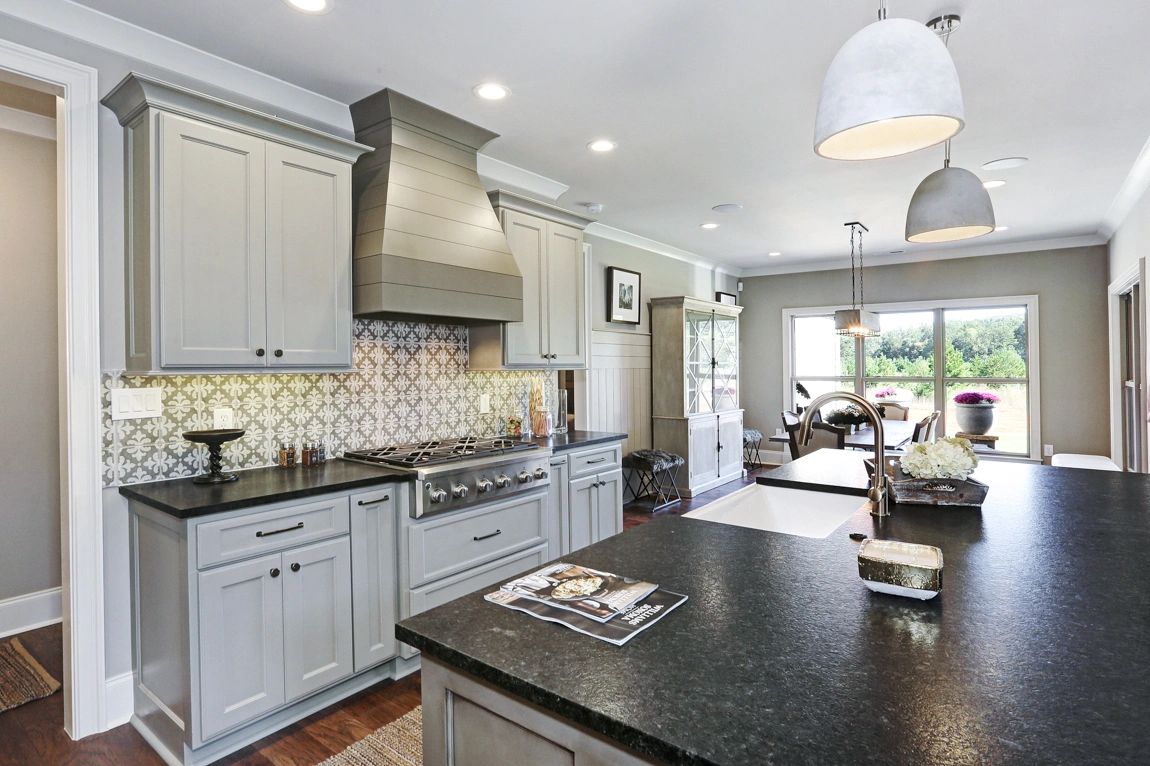 Stone countertop installation by The Stonecutters Guild