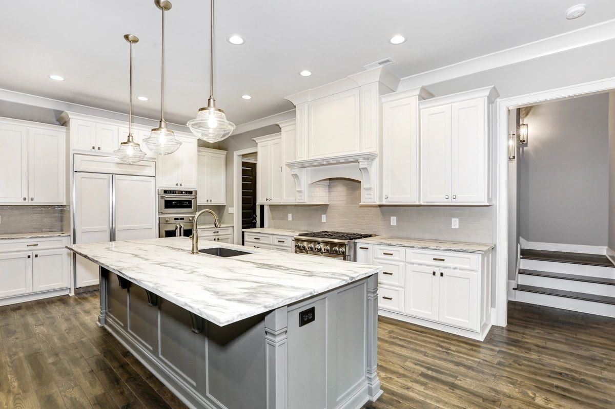 Kitchen side view at 712 Harding